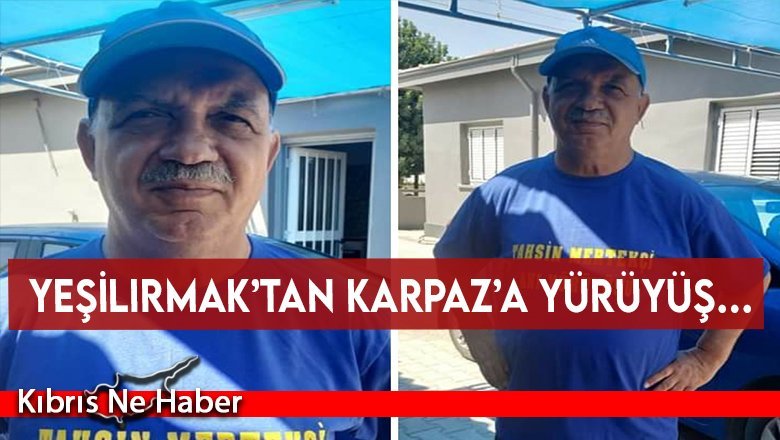 Trafik kazalarına dikkat çekmek için 210 km yürüyecek