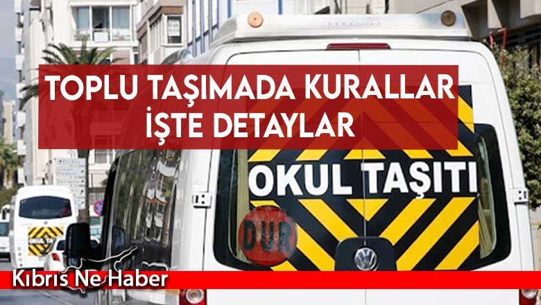 Toplu taşımada kurallar