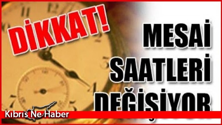 Kış mesaisi başlıyor: İşte çalışma saatleri!