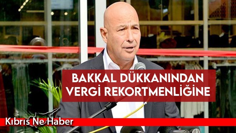 Bakkal dükkanından vergi rekortmenliğine