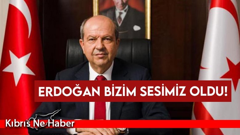 Erdoğan bizim sesimiz oldu!