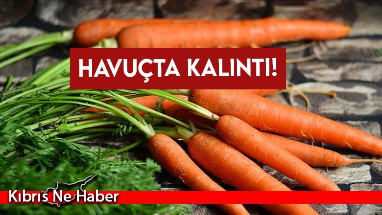 Haftalık gıda analiz sonuçları: Havuçta kalıntı!