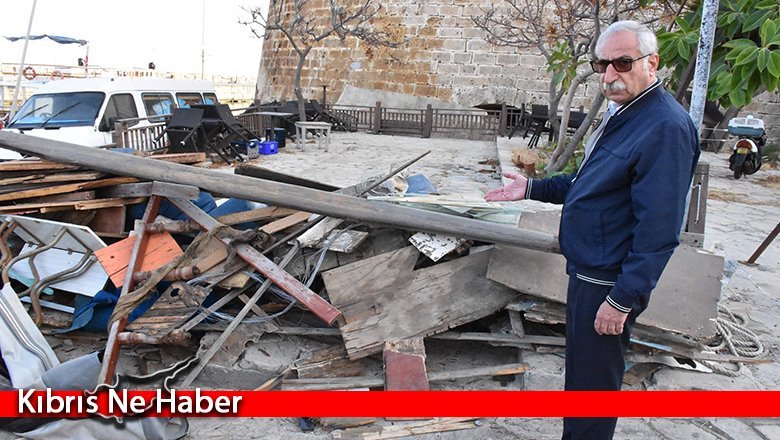 Girne Belediyesi, Girne Antik Liman’da temizlik kampanyası başlattı
