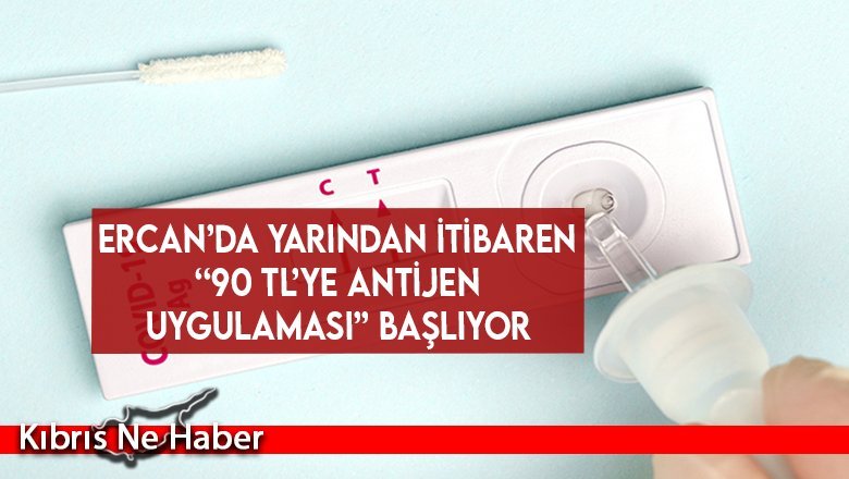 Kişiler, geldiği ülkede PCR yaptırmak yerine KKTC’de antijen yaptırılacak