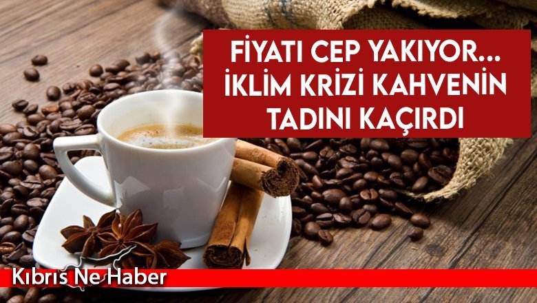 İklim krizi kahvenin tadını kaçırdı, fiyatı cep yakıyor
