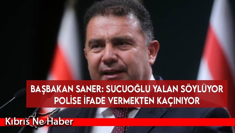 Saner: Sucuoğlu Hiç Çekinmeden Yalan Söylüyor