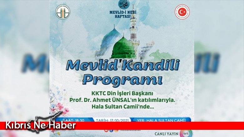 Mevlid Kandili Pazar Günü İdrak Ediliyor