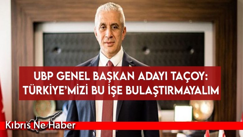 Taçoy: “Bu yarış benim ile Faiz Bey arasında geçmektedir”