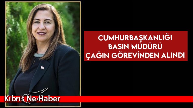 Cumhurbaşkanlığı Basın Müdürü Çağın görevinden alındı