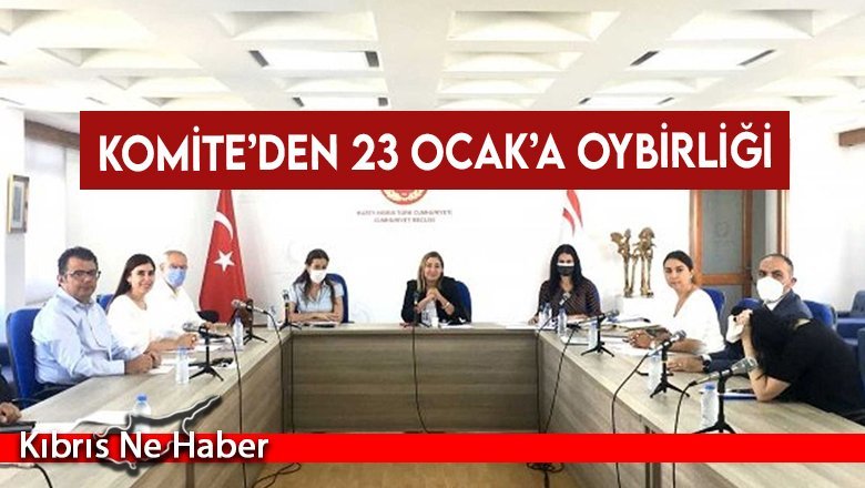 Komite’den 23 Ocak’a oybirliği
