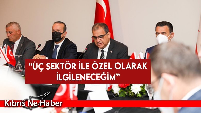 Sucuoğlu: “Üç sektör ile özel olarak ilgileneceğim”