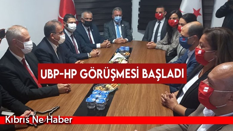 Sucuoğlu, Halkın Partisi heyetiyle görüşüyor