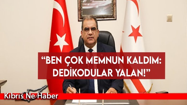 Başbakan Faiz Sucuoğlu’ndan Fuat Oktay açıklaması: “Türkiye ile durum gayet iyi”