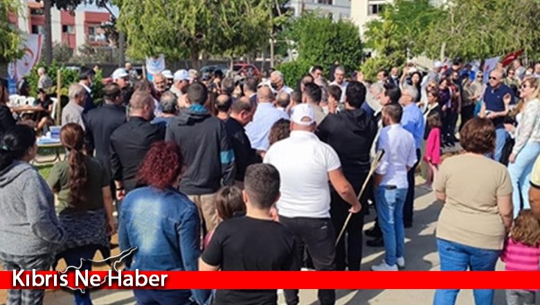 YDP Gazimağusa Anadolu Mahallesi’nde halkla bir araya geldi