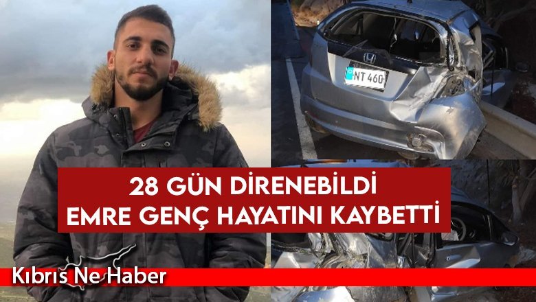 21 yaşında trafiğe kurban gitti!