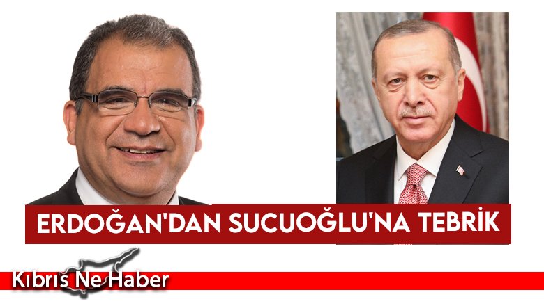 Recep Tayyip Erdoğan, UBP'nin yeni Genel Başkanı Faiz Sucuoğlu'nu kutladı