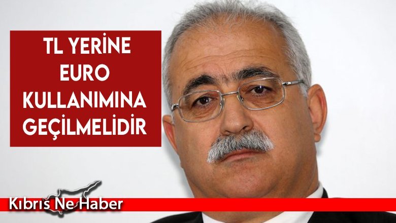 İzcan: TL yerine Euro kullanımına geçilmelidir