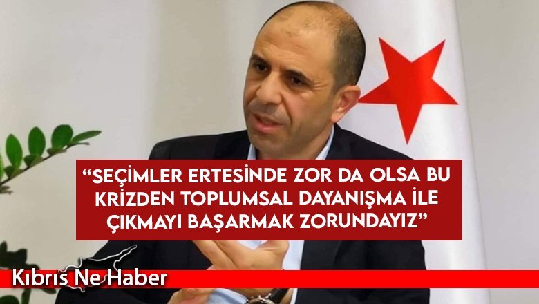 Özersay: Ekonomik açıdan zor günler bekliyor!