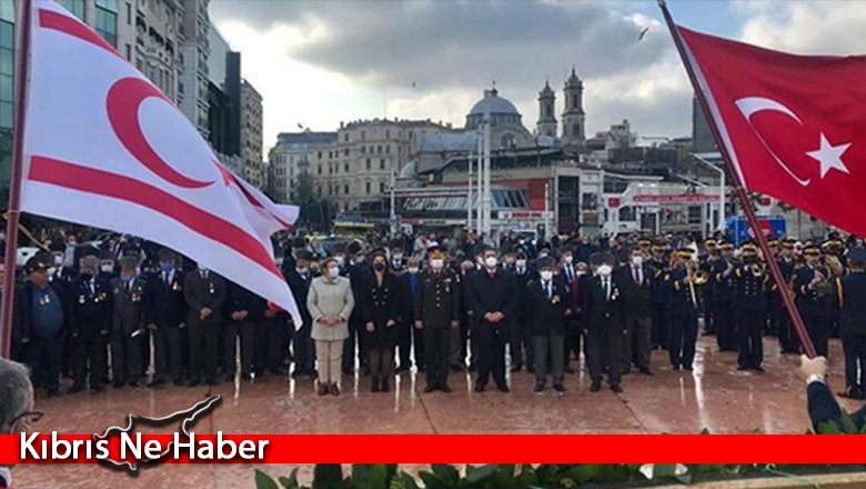 KKTC’nin 38. Kuruluş Yıl Dönümü Taksim’de Kutlandı