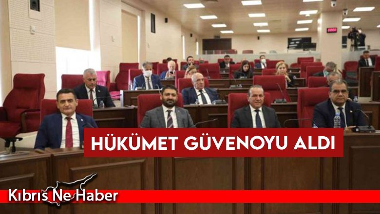UBP-DP Koalisyon hükümeti güvenoyu aldı