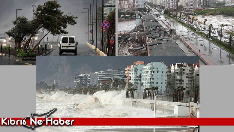 ANTALYAYI RÜZGAR UÇURDU!