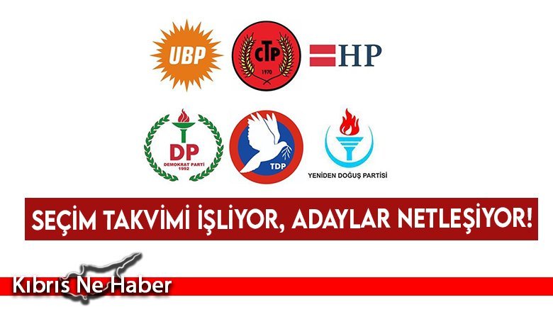 Seçim takvimi işliyor, adaylar netleşiyor!