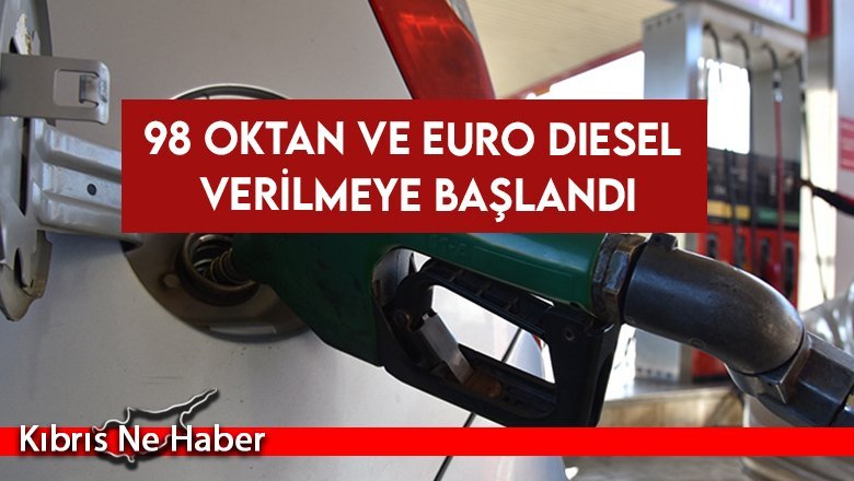 Erdenay: 98 oktan ve Euro Diesel verilmeye başlandı