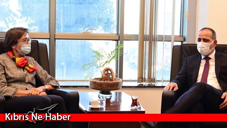 LTB Başkanı Harmancı, Alman Büyükelçisi Schlimm’i kabul etti