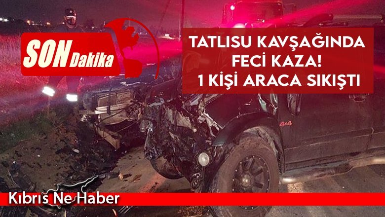 İki araç yüz yüze çarpıştı: 4 yaralı