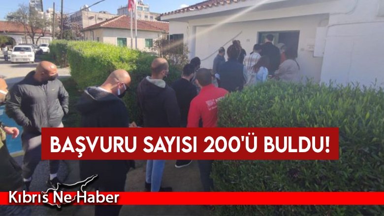 Başvuru sayısı 200'ü buldu!