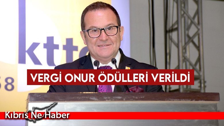 Vergi onur ödülleri verildi