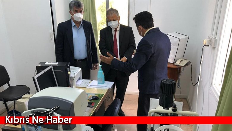 Bakan Pilli’den hastane ziyaretleri