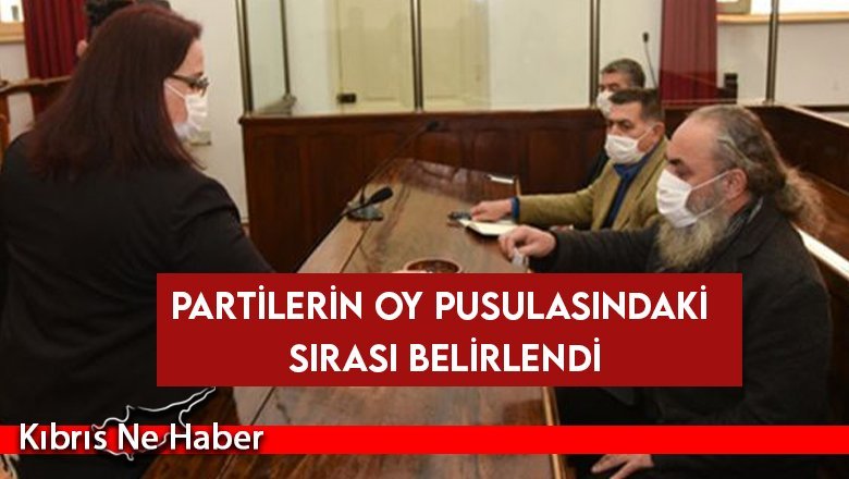 Partilerin Oy Pusulasındaki Sırası Belirlendi