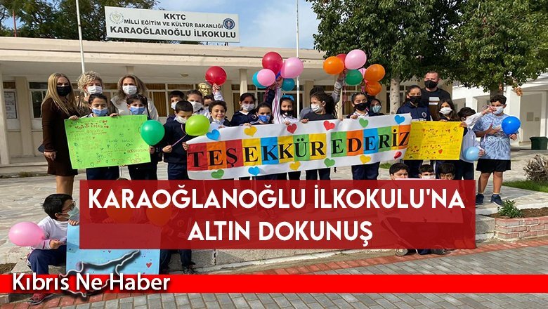 İş kadını Fisun Ülkü ve Sönmez Aydoğan'dan Karaoğlanoğlu ilkokuluna destek