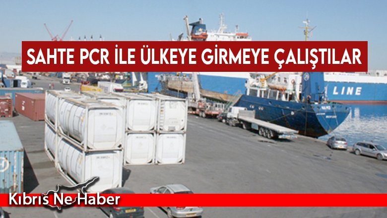 Sahte PCR ile ülkeye girmeye çalıştılar