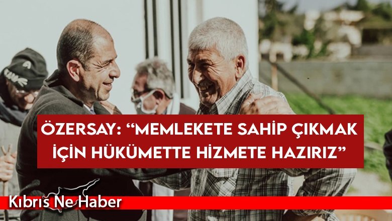 Özersay: Ülkemiz ve insanımız birçok sorunla baş başa bırakıldı