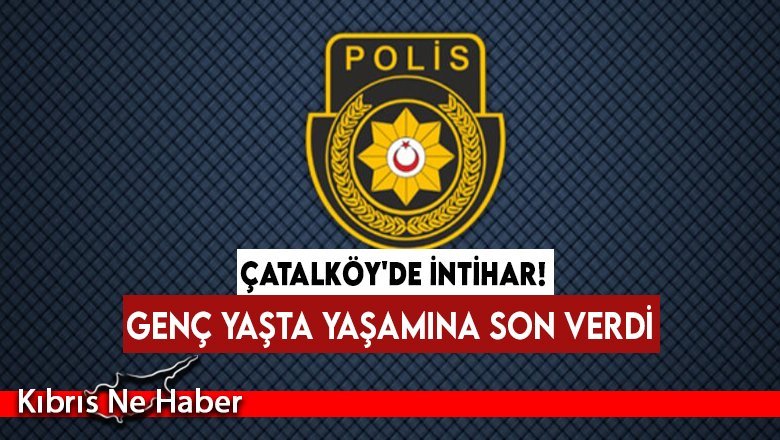 Çatalköy'de intihar!
