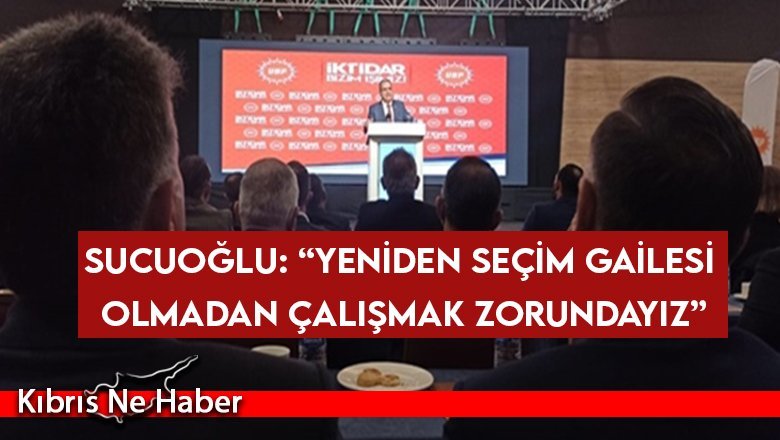 “Yeniden seçim gailesi olmadan çalışacağız”