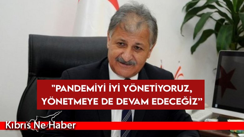 Pilli, "Pandemiyi iyi yönetiyoruz, yönetmeye de devam edeceğiz” dedi