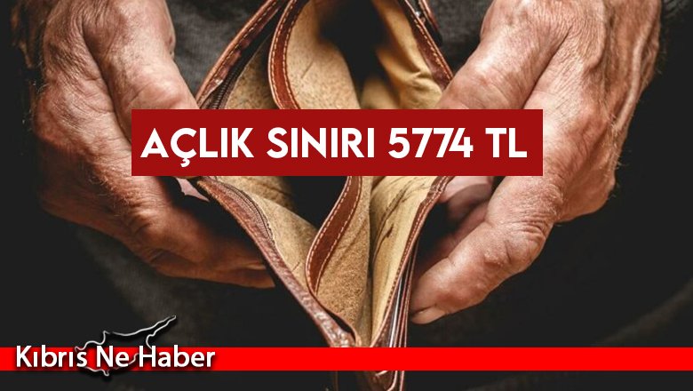 KTAMS: Açlık sınırı 5774 TL