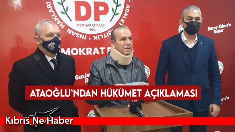 Ataoğlu’ndan hükümet açıklaması