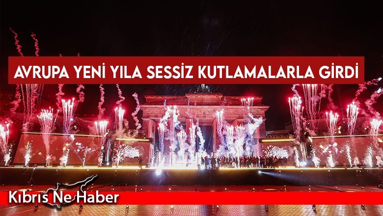Avrupa yeni yıla sessiz kutlamalarla girdi