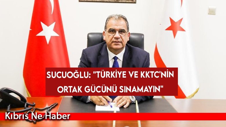 Sucuoğlu'ndan Rum kesimine sert tepki!
