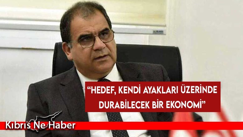 Sucuoğlu: “Hedef, kendi ayakları üzerinde durabilecek bir ekonomi”