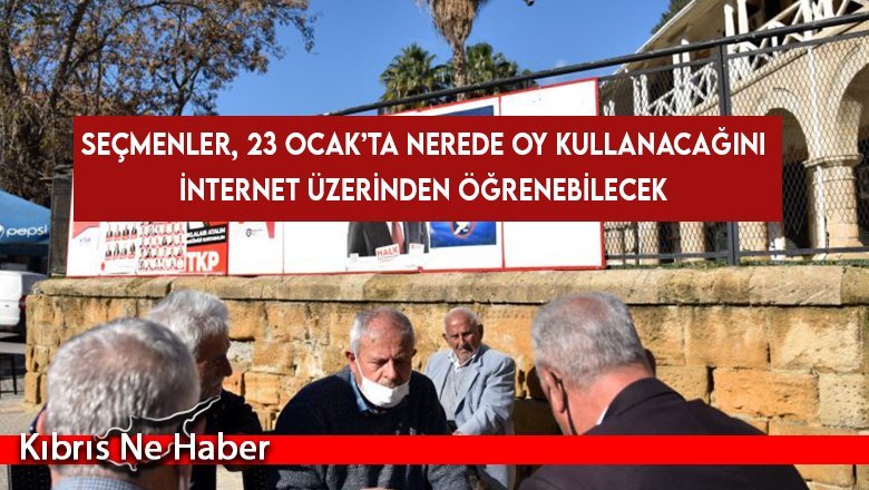 Seçmenler, 23 Ocak’ta Nerede Oy Kullanacağını İnternet Üzerinden Öğrenebilecek