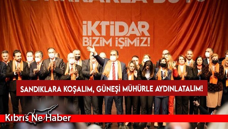 UBP son kitlesel buluşmasını gerçekleştirdi