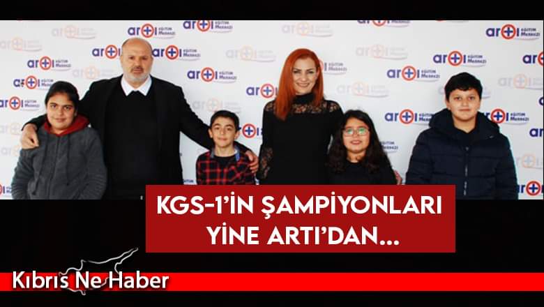 KGS-1’in şampiyonları yine Artı’dan...