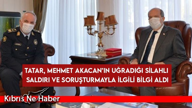 Tatar, Polis Genel Müdürü Soyalan’ı Kabul Etti