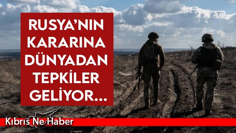 Rusya’nın askeri harekatına gelen ilk tepkiler
