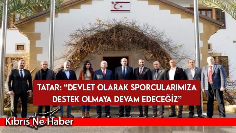 “Devlet olarak sporcularımıza destek oluyoruz, olmaya da devam edeceğiz”